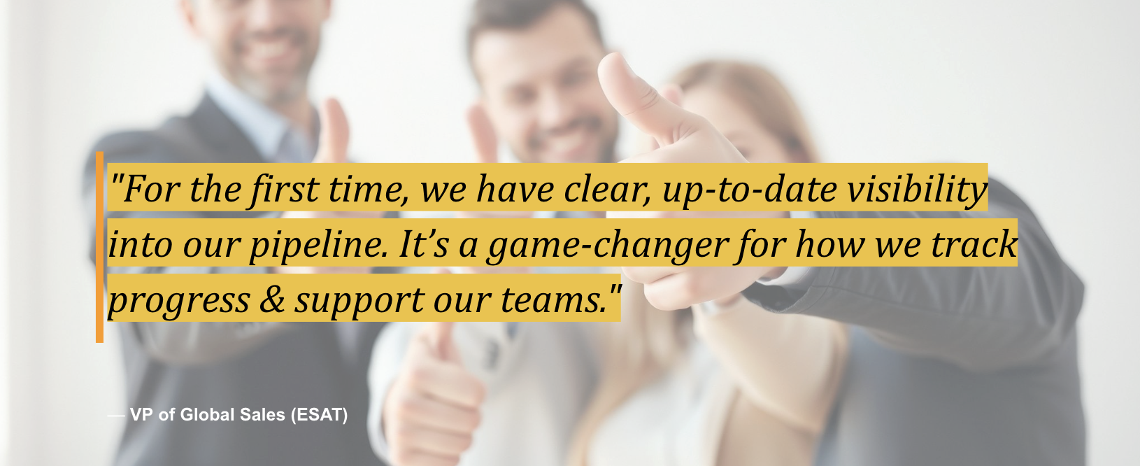 VP reaction to CRM adoption results